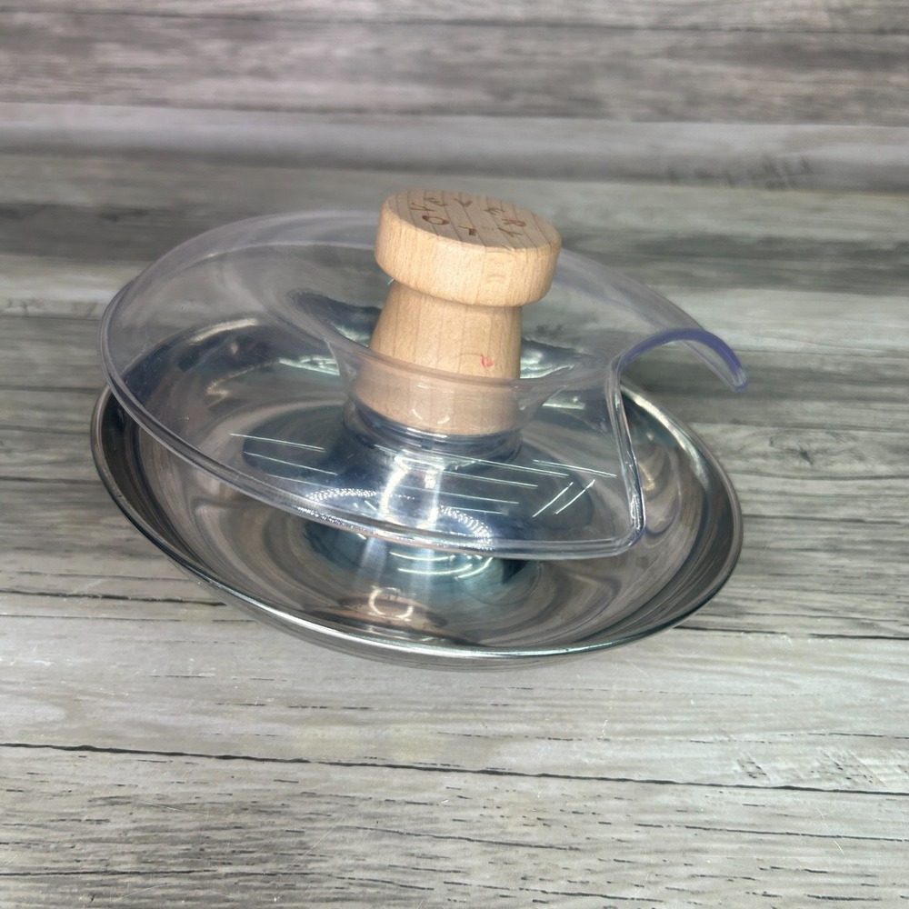 Lovevery Tip And Turn Stainless Steel‎ Explorer Play Kit Spin Top Toy NO BALL